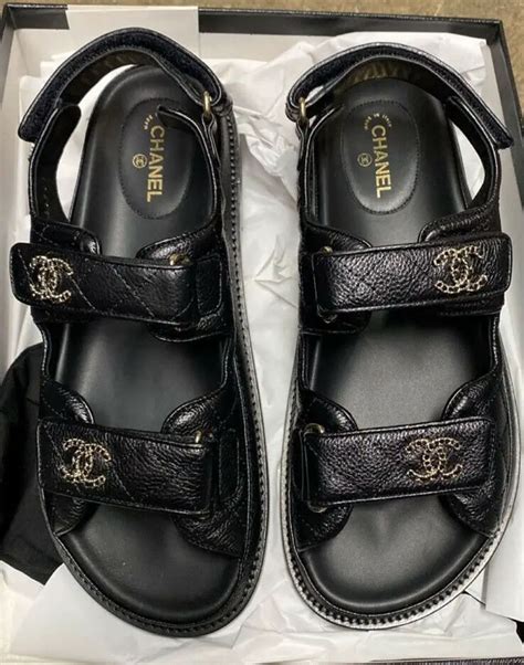 chanel strap sandals dupe|where to buy chanel sandals.